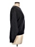 Ann Taylor Polka Dots Graphic Blue Black Pullover Sweater Size L - photo 4