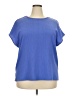 Anne Klein Blue Active T-Shirt Size 2X - photo 1