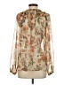 Zara Gold Long Sleeve Blouse Size S - photo 2