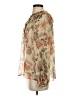 Zara Gold Long Sleeve Blouse Size S - photo 5