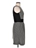 Aqua Houndstooth Gray Cocktail Dress Size M - photo 4