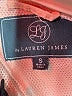 Lauren James Color Block Orange Windbreaker Size S - photo 6