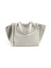 Margot 100% Leather Solid Gray Leather Tote One size - photo 1