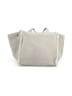 Margot 100% Leather Solid Gray Leather Tote One size - photo 3