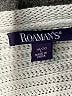 Roaman's Gray Pullover Sweater Size 18 (L) - photo 7