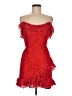 NBD 100% Nylon Red Cocktail Dress Size M (estimated) - photo 1