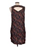 Gap 100% Rayon Floral Blue Casual Dress Size L - photo 2