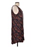 Gap 100% Rayon Floral Blue Casual Dress Size L - photo 4