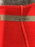 Enza Costa Red Cocktail Dress Size XXS (estimated) - photo 7