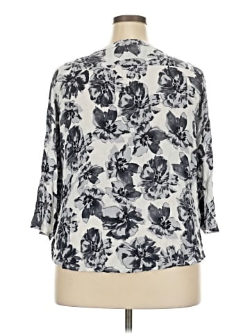 Monday Fun 3/4 Sleeve Blouse (view 2)