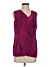CAbi 100% Polyester Burgundy Sleeveless Blouse Size S - photo 1