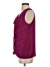 CAbi 100% Polyester Burgundy Sleeveless Blouse Size S - photo 5