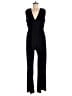 BCBGeneration Solid Black Jumpsuit Size M - photo 1