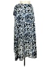 Newchoice 100% Polyester Animal Print Blue Casual Skirt Size M - photo 1