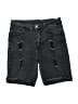 Shein Black Denim Shorts Size L - photo 1