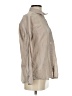Babaton Solid Tan Long Sleeve Button-Down Shirt Size XS - photo 4