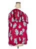Torrid 100% Rayon Pink Short Sleeve Blouse Size 2X Plus (2) - photo 4