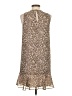 Ann Taylor LOFT 100% Polyester Animal Print Tan Cocktail Dress Size XS - photo 2