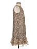 Ann Taylor LOFT 100% Polyester Animal Print Tan Cocktail Dress Size XS - photo 4