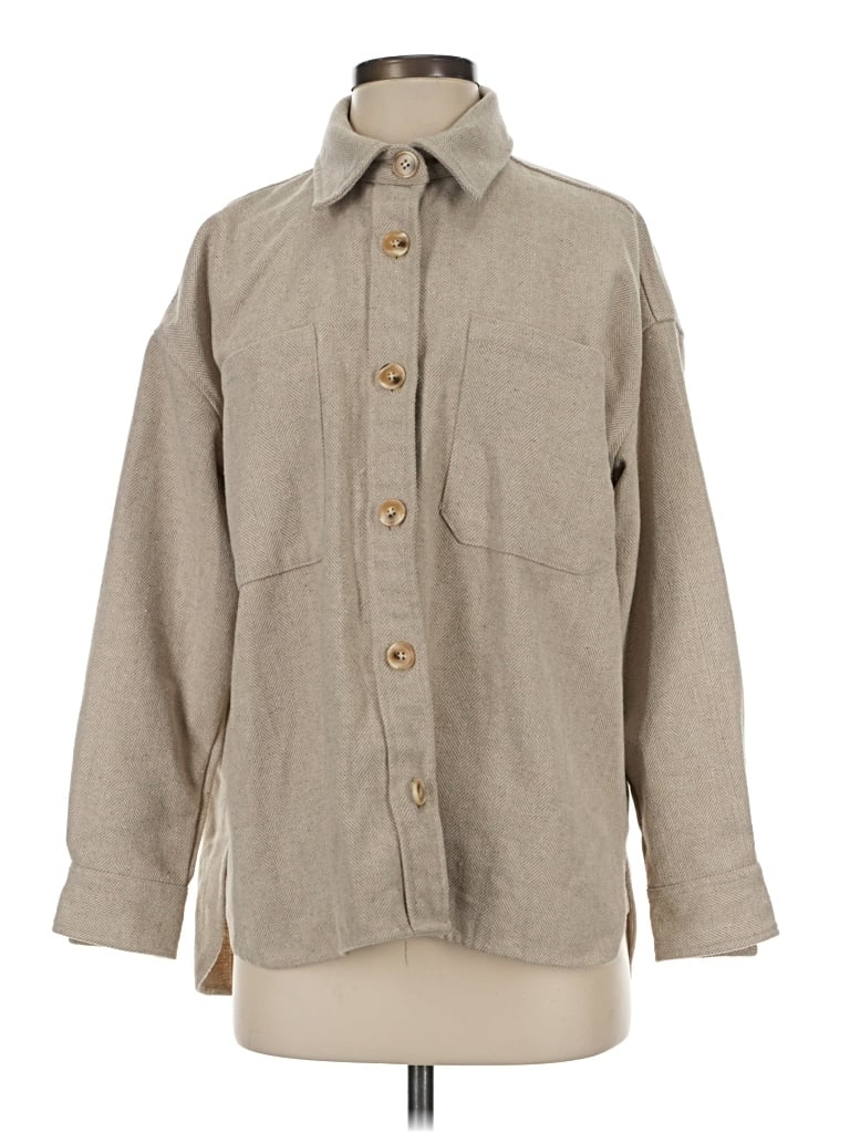 Pre-owned Mod Ref Coat In Tan