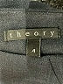 Theory Solid Black Wool Skirt Size 4 - photo 4