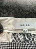 Reiss Houndstooth Gray Dress Pants Size 2 - photo 4