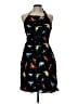 ModCloth Print Black Cocktail Dress Size L - photo 1