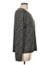 Tahari Black Long Sleeve Top Size L - photo 4