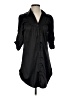 H&M Black 3/4 Sleeve Button-Down Shirt Size 4 - photo 1