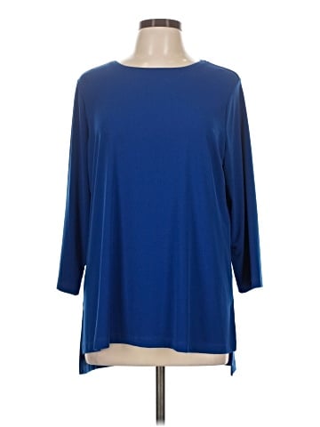 Susan Graver 3/4 Sleeve Top (view 1)