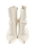 Bamboo Ivory White Ankle Boots Size 10 - photo 2