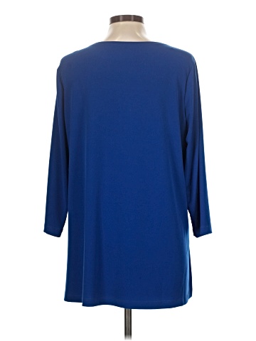 Susan Graver 3/4 Sleeve Top (view 2)