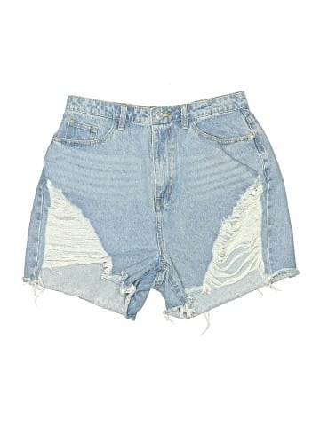Missguided Denim Shorts (view 1)