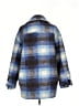Zara Plaid Blue Coat Size S - photo 2