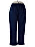 Jennifer Lauren 100% Polyester Solid Blue Casual Pants Size 2X - photo 1