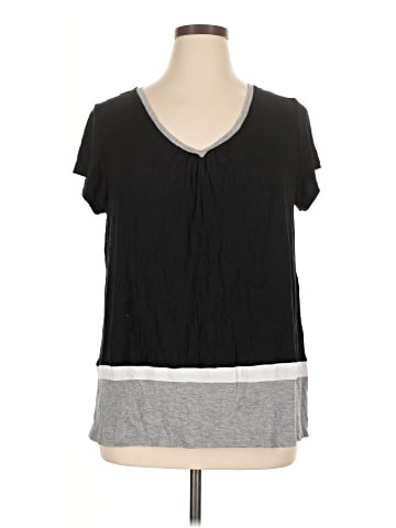 Anne Klein Short Sleeve Top (view 1)