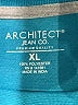 Architect 100% Polyester Teal Sweatshirt Size XL - photo 7