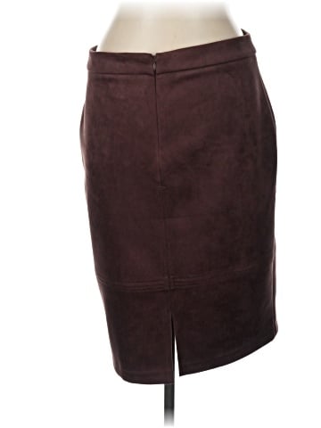 Ivanka Trump Faux Leather Skirt (view 2)