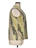 Assorted Brands Animal Print Green Sleeveless Blouse Size XL - photo 4