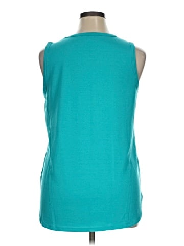 Crown & Ivy Sleeveless T-Shirt (view 2)