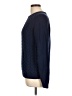 Lands' End 100% Baumwolle Chevron-herringbone Blue Pullover Sweater Size L - photo 5