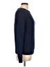 Lands' End 100% Baumwolle Chevron-herringbone Blue Pullover Sweater Size L - photo 4