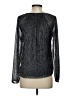 Banana Republic Silver Long Sleeve Blouse Size XS - photo 2