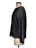 Banana Republic Silver Long Sleeve Blouse Size XS - photo 5