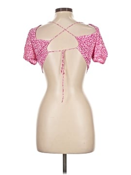 open lace back dress Girls: The Skylar Pink Floral Dress – Shop the Mint main image 0