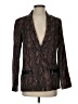 Paige 100% Rayon Paisley Brown Blazer Size XS - photo 1