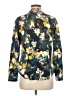 T by Talbots Floral Yellow Jacket Size M - photo 2