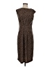 Talbots Animal Print Brown Casual Dress Size S - photo 1