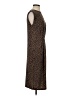 Talbots Animal Print Brown Casual Dress Size S - photo 4