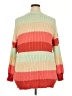 Torrid Color Block Orange Pullover Sweater Size 2X Plus (2) - photo 2